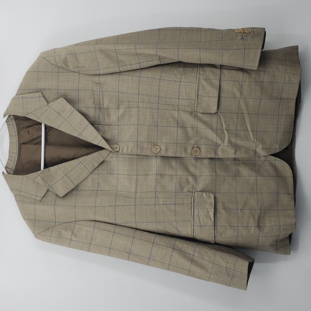 Ermenegildo zegna plaid blazer custom made medium